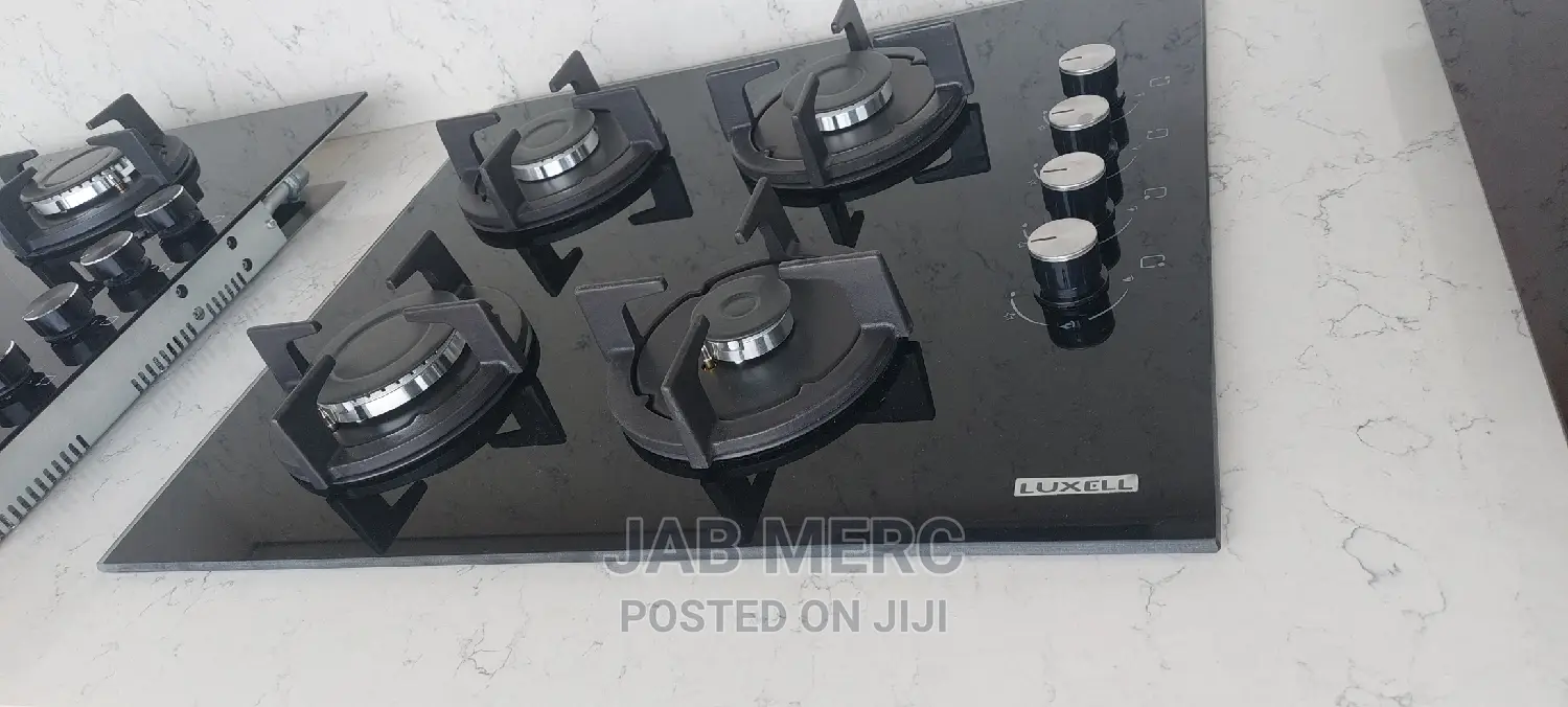 Discount Price Glass Surface 4 Burners Hob 60cm Gas Cooker