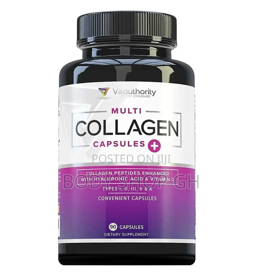 Hydrolyzed Collagen (Type I, Ii, Iii, V, X)+ Vitamin C + H A
