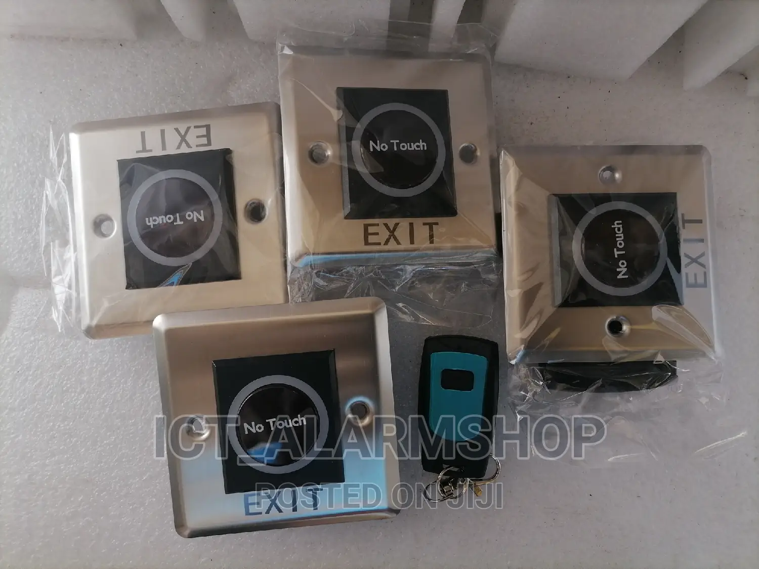 Exit Touchless Button Switch