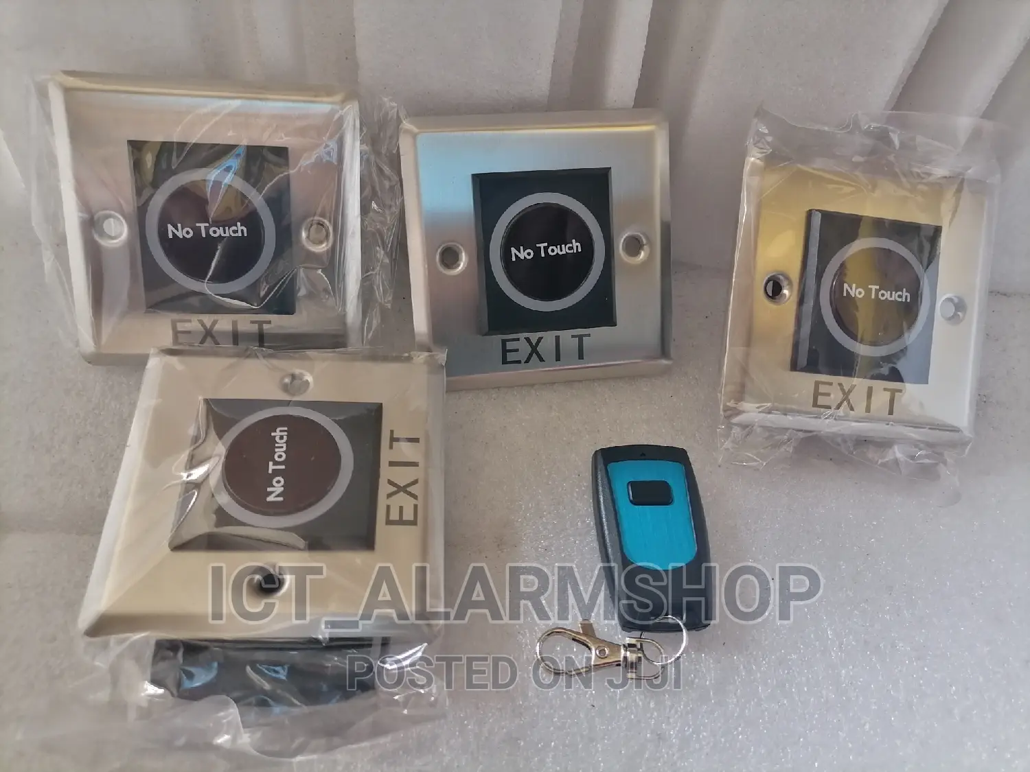 Exit Touchless Button Switch