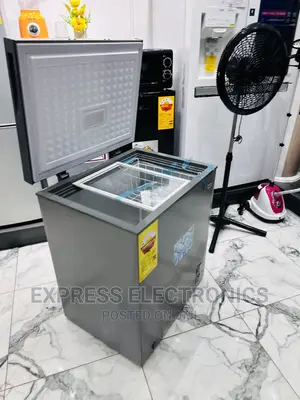 Eco Friendly Grey Chest Pearl Freezer 100L
