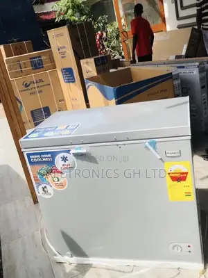 Nasco Gray Electric Chestfreezer Singledoor 200 Liter