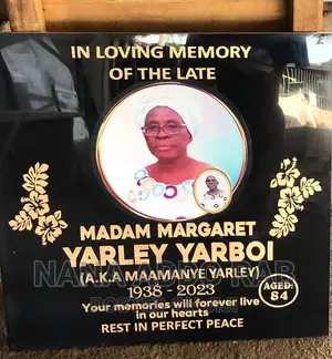 Tombstone Picture Work High Quality With Black Tiles