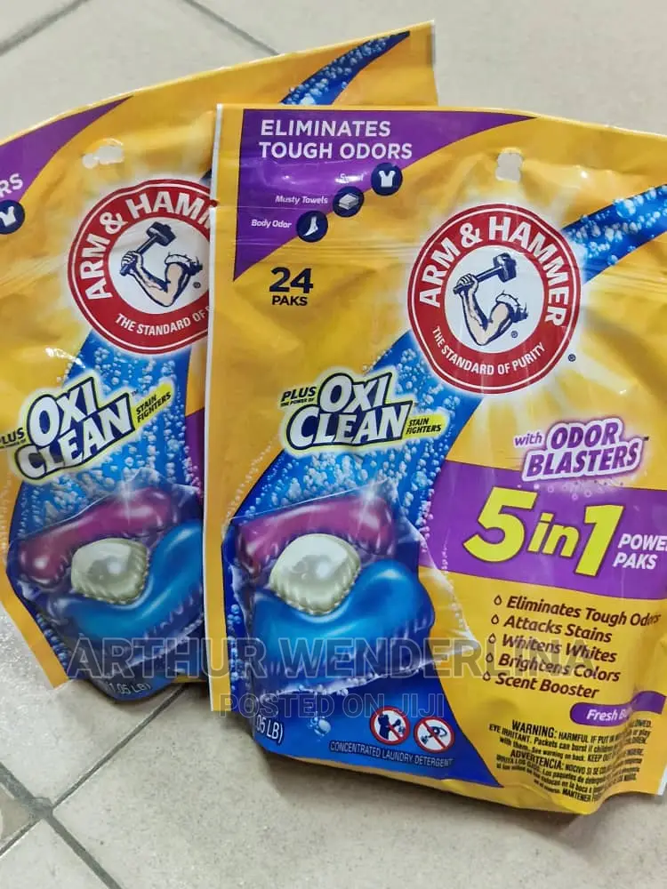 USA Arm Hammer Oxi Clean Odor Blaster Powder Paks
