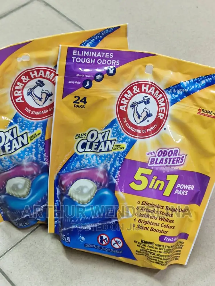 USA Arm Hammer Oxi Clean Odor Blaster Powder Paks