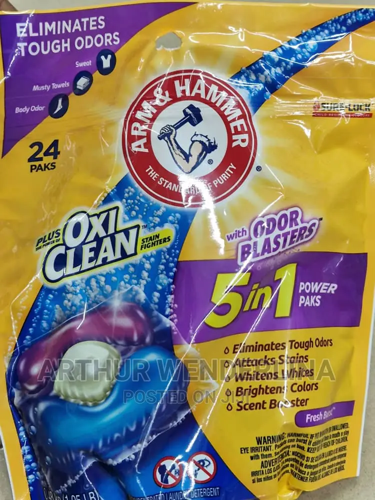 USA Arm Hammer Oxi Clean Odor Blaster Powder Paks