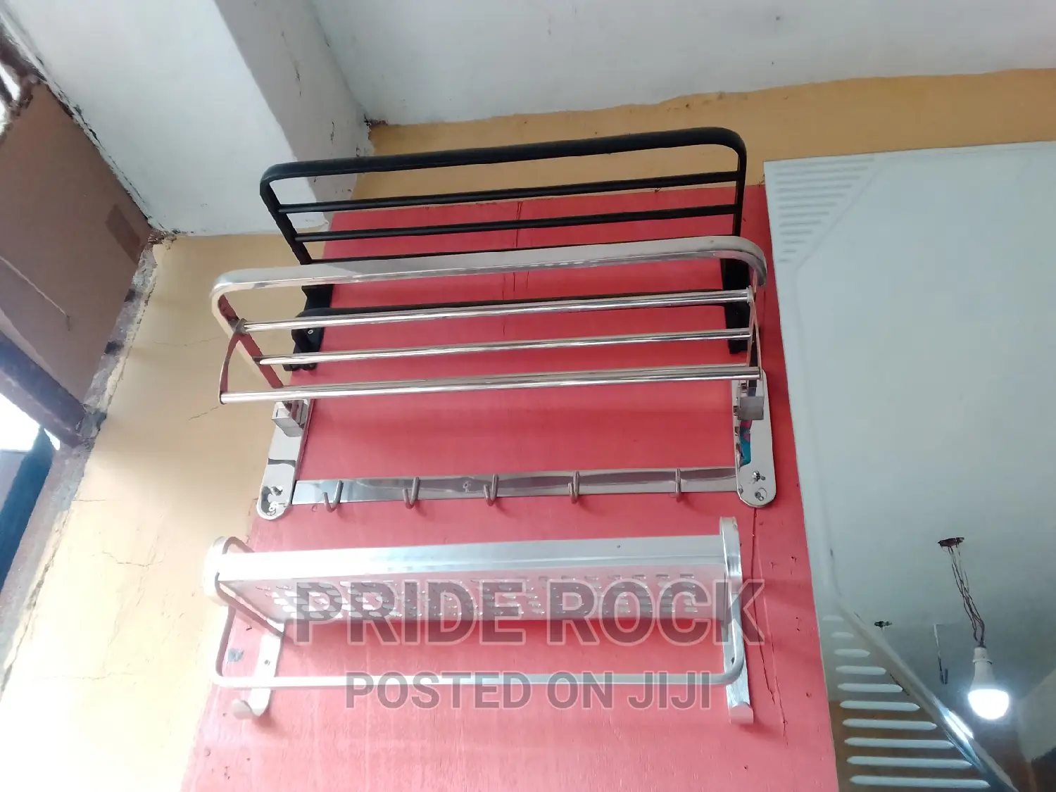 Towel Racks With Metal Shelf