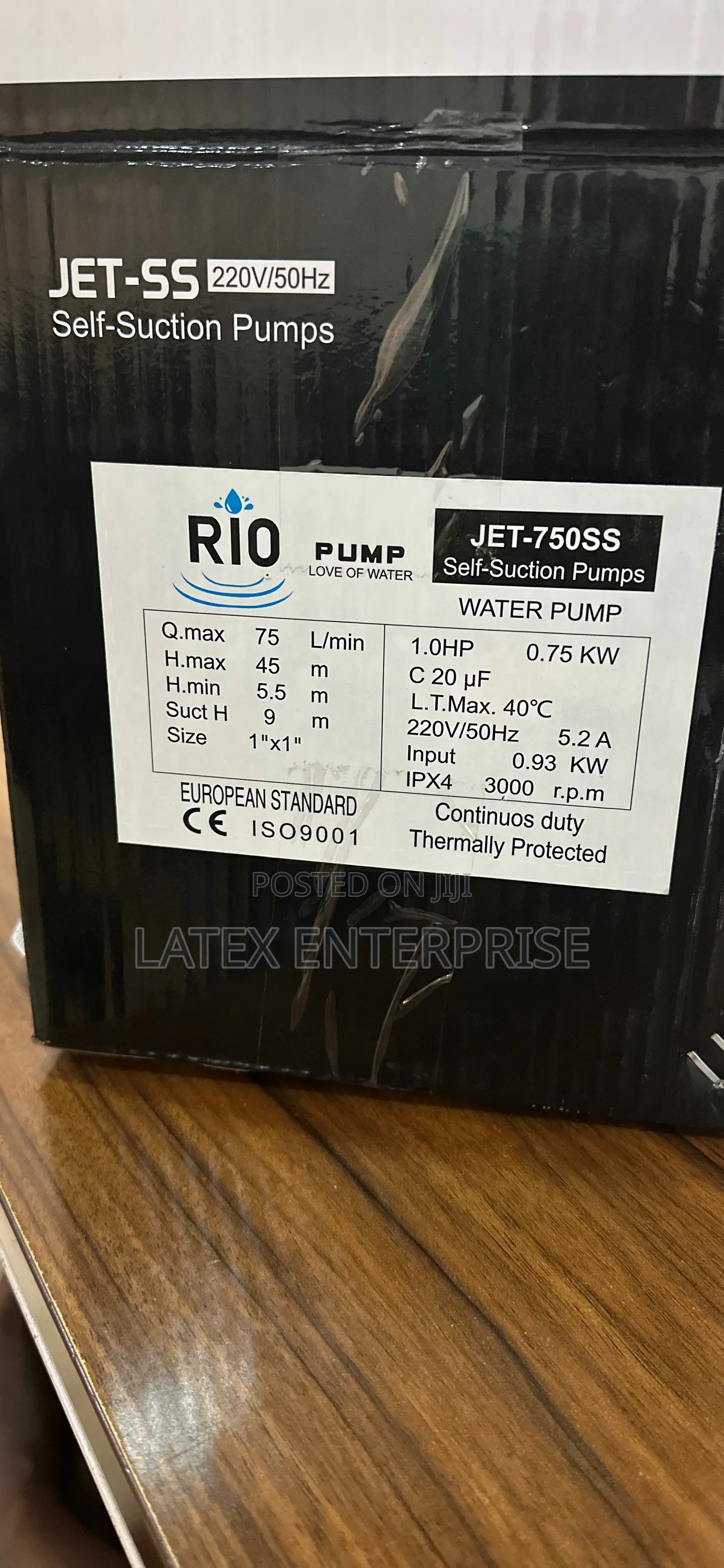 Rio High Pressure Stainless Steel Pump