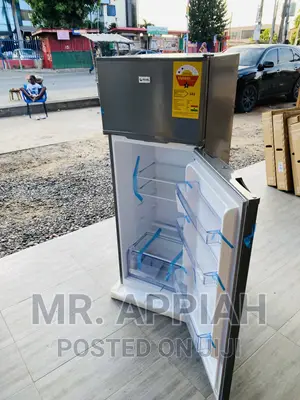 Stainless Steel Pearl 250 Top Freezer Fridge(205ltr) 