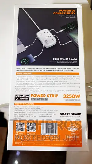 LDNIO High Wattage Power Strip With 65W Gan Charging