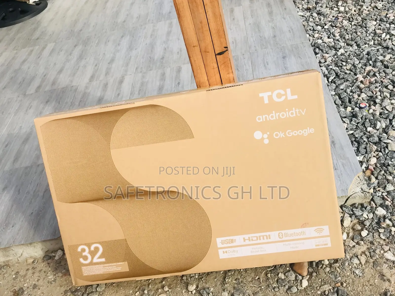 Smart 32 Inches Electric LED TCL S540 a Black Tv