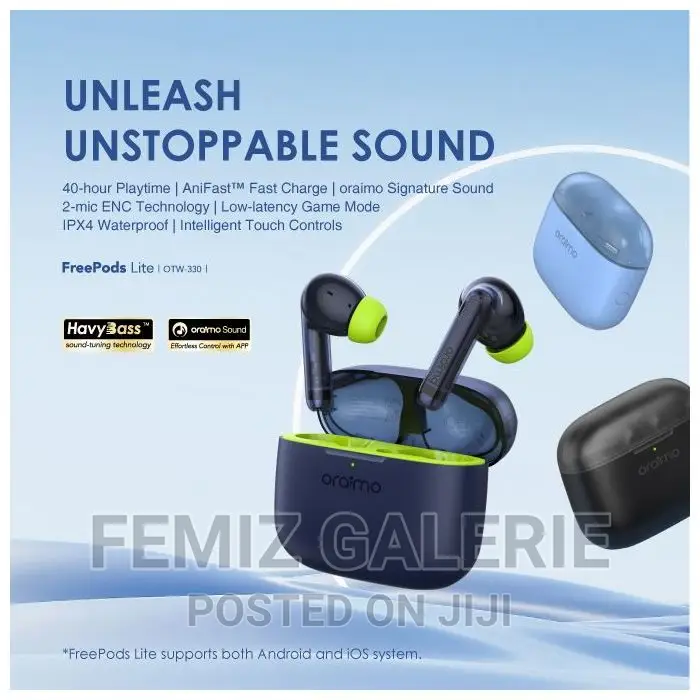 Oraimo Freepods Lite Enc True Wireless Earbuds