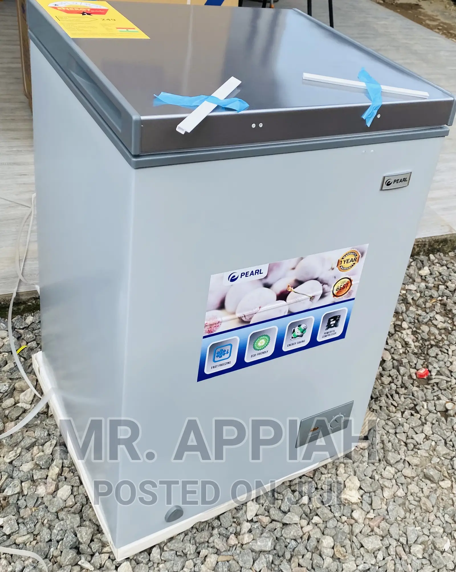 Classic Pearl PCF-127 (100 Liters)Single Door Freezer 
