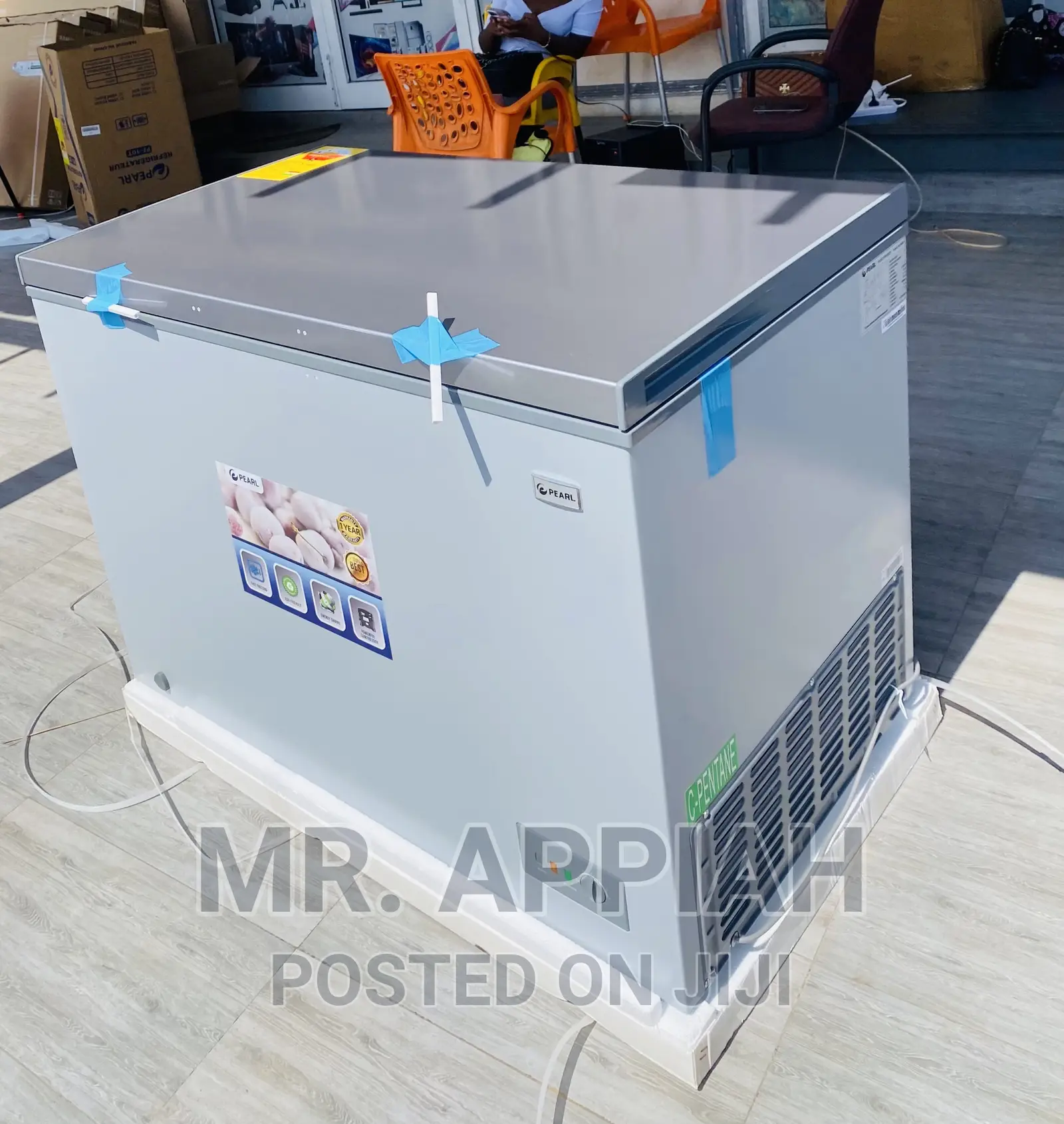 Shop Affordable Pearl 1door Chest Freezer(PCF-380)316ltr
