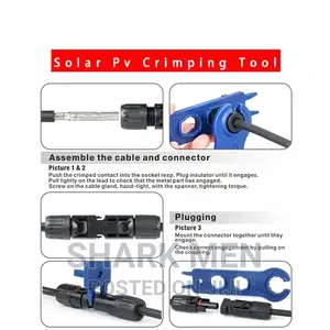 Solar Pv Crimping Tool Connectors Solar Installation