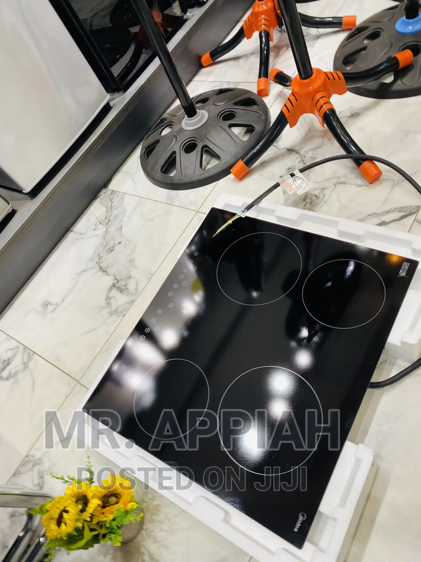 Affordable Midea 4 Electric Burner Top (Mc -HF605)Black 