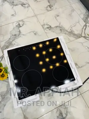 (Mc -HF605)Latest Midea 4 Electric Burner Hob(Black) 