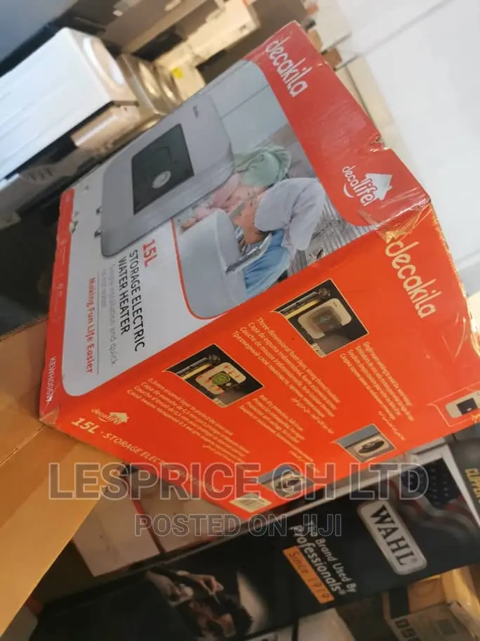 Excellent ~Decakila 15L Water Heater High Quality
