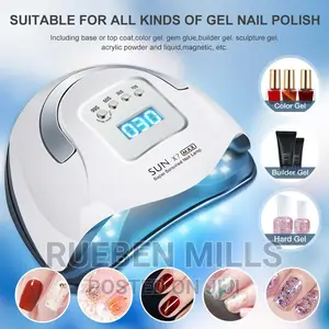 White UV Led Lamp Nail Dryer for Home or Salon Use