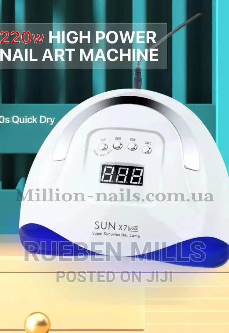 White UV Led Lamp Nail Dryer for Home or Salon Use