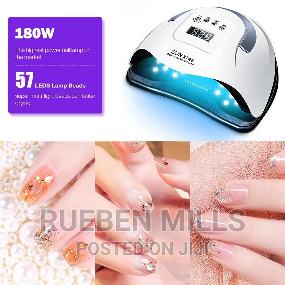 White UV Led Lamp Nail Dryer for Home or Salon Use