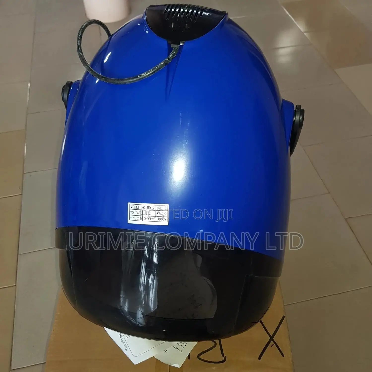 Wall Mount Blue Mango Hairdryer