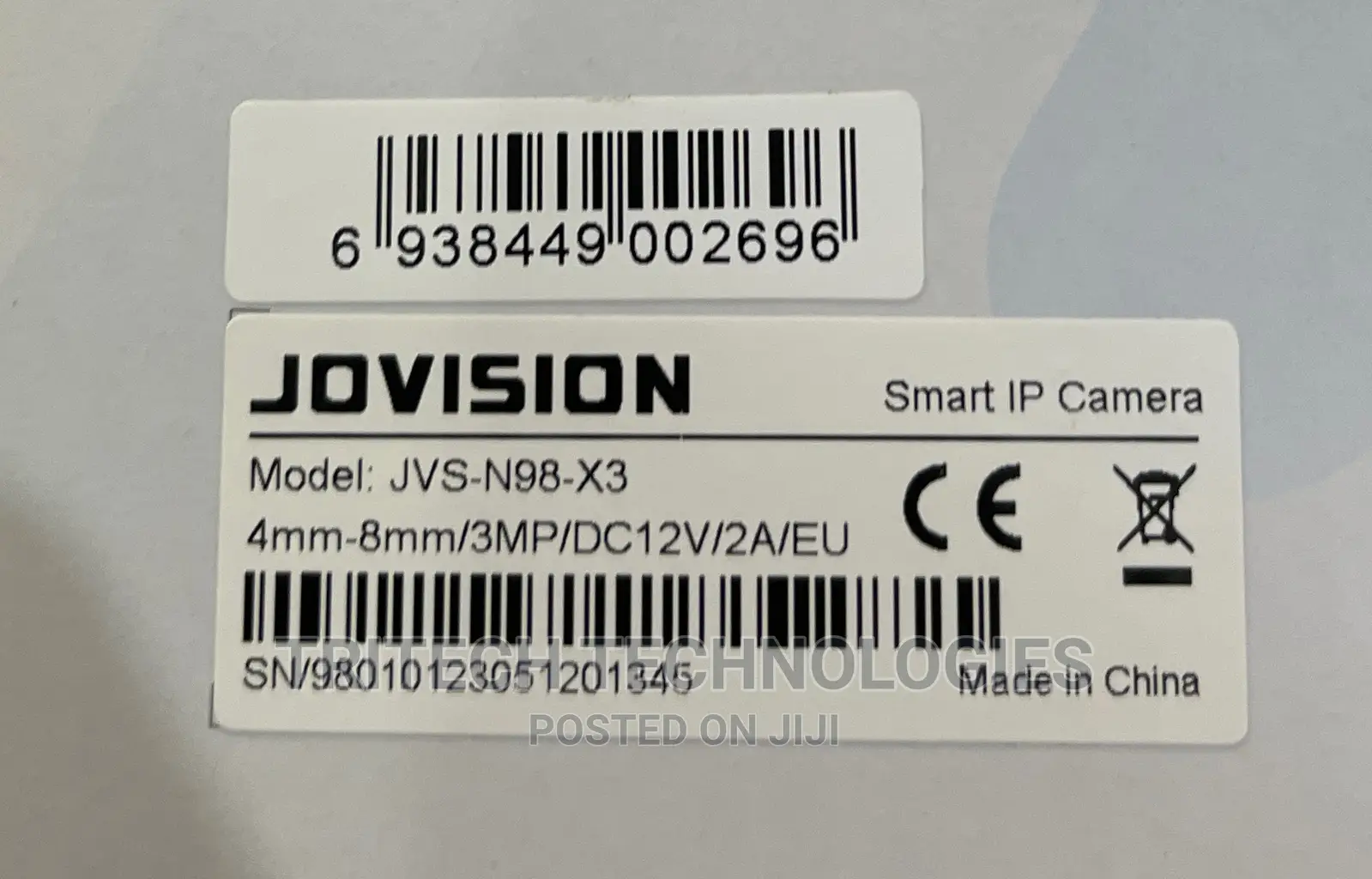 JOVISION 3MP Dual-Lens Full-Color Wi-Fi PTZ Al Camera