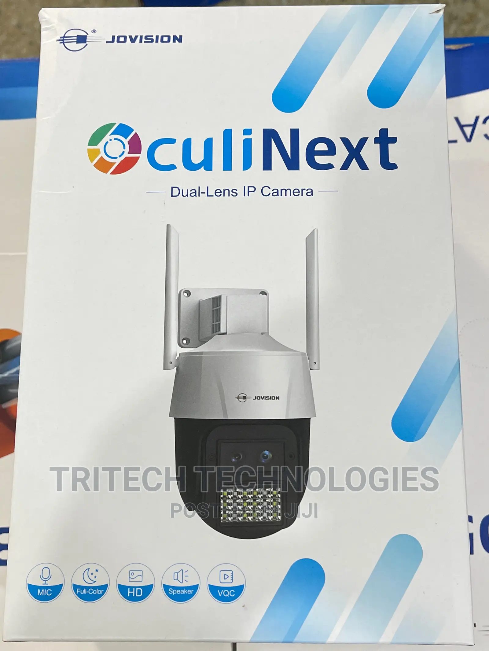 JOVISION 3MP Dual-Lens Full-Color Wi-Fi PTZ Al Camera