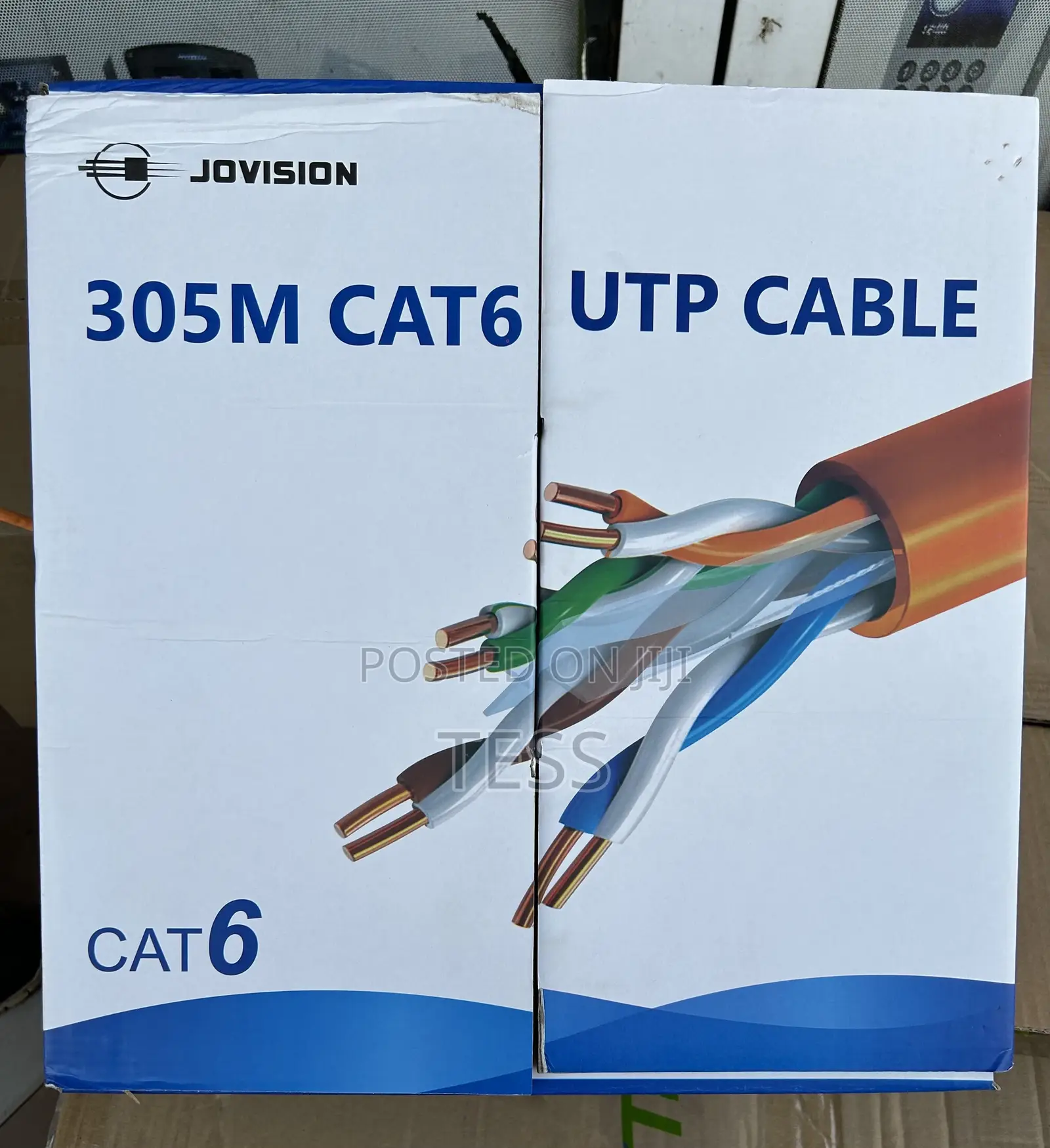 Cat6 Cable 305m Jovision Cca (Copper Content 8%)