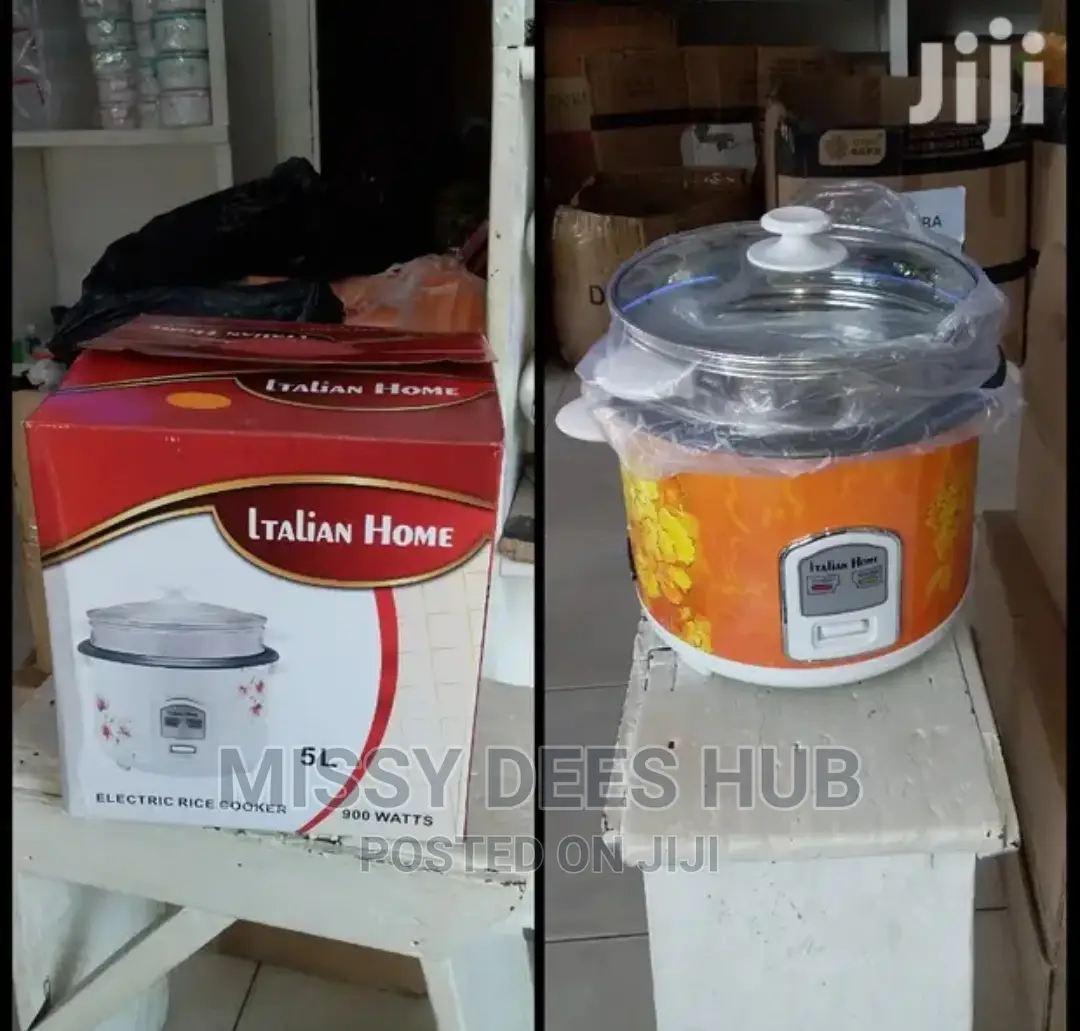 5L Rice Cooker With Glass Cover
