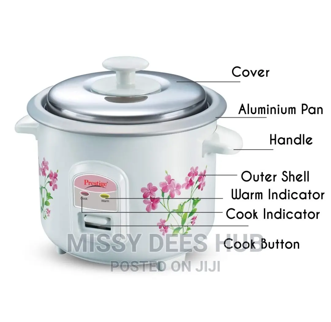 5L Rice Cooker With Glass Cover