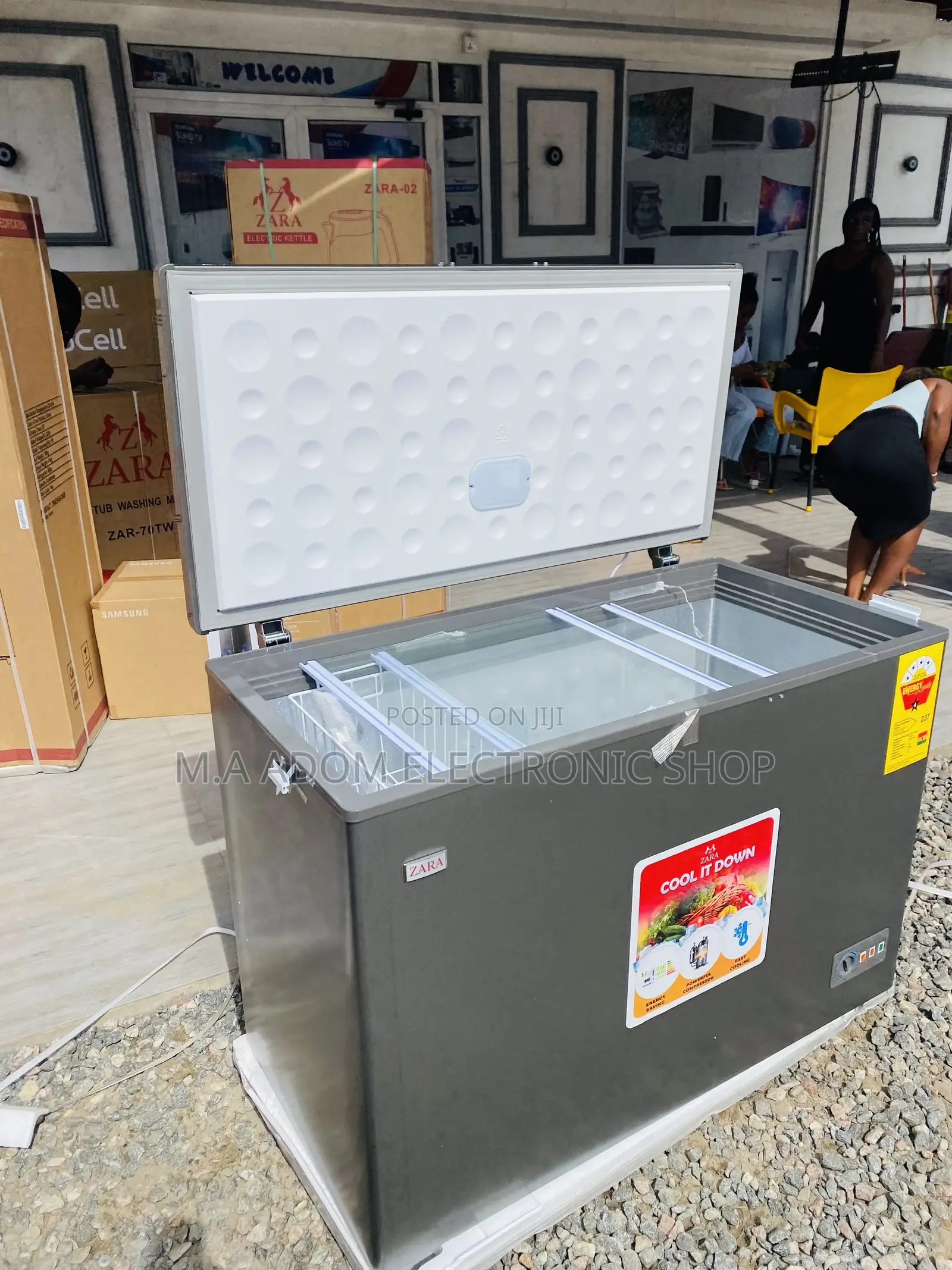 Shop Affordable Zara 360 Single Door Chest Freezer(270ltr) 