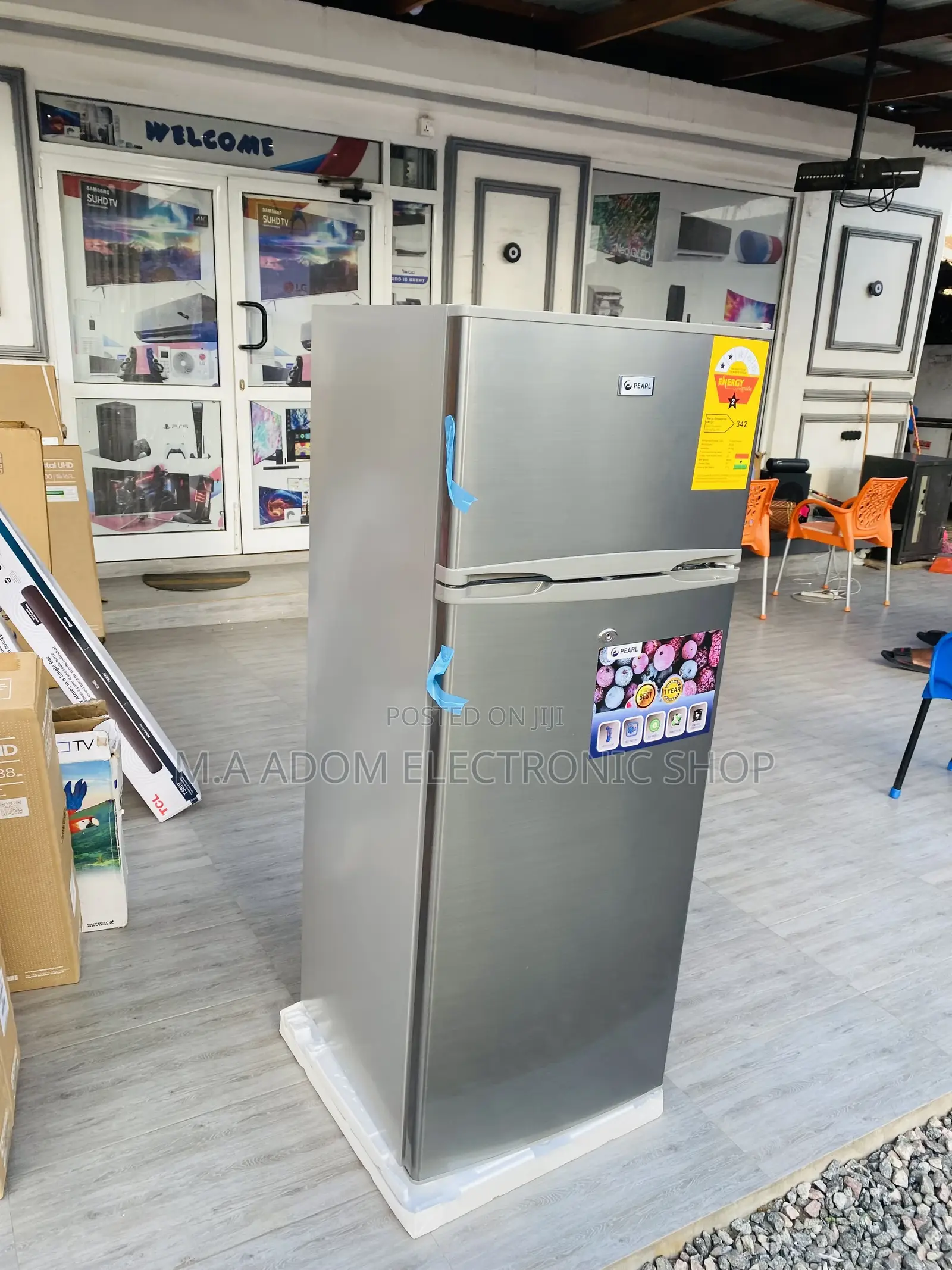 Quality Yet Affordable Pearl PF-250 Single Door Fridge(205L)
