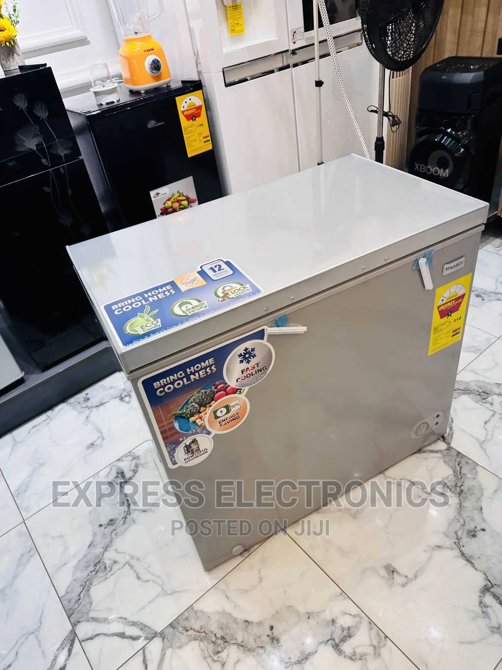 Excellent Design Sliver Chest Freezer 200L Nasco
