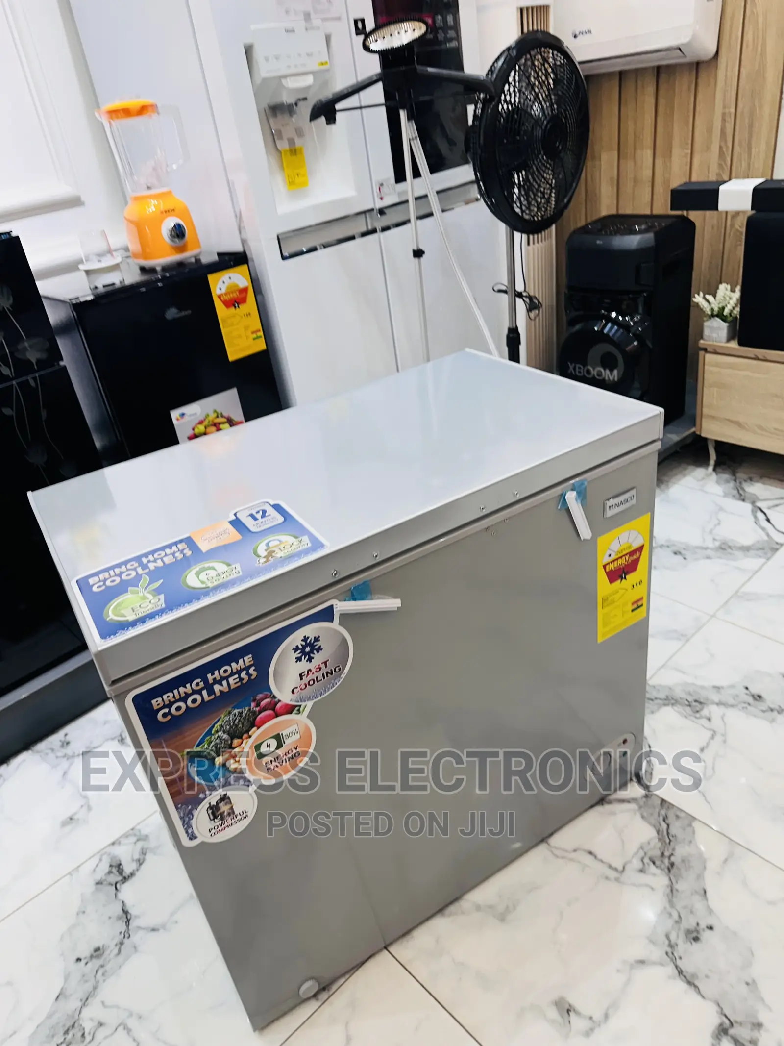 Affordable Yet Quality Chest Freezer Nasco 200L Grey