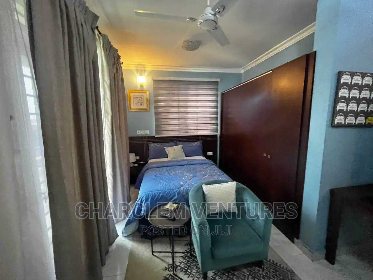 Furnished 1bdrm Apartment in Charclem Ventures, East Legon for rent