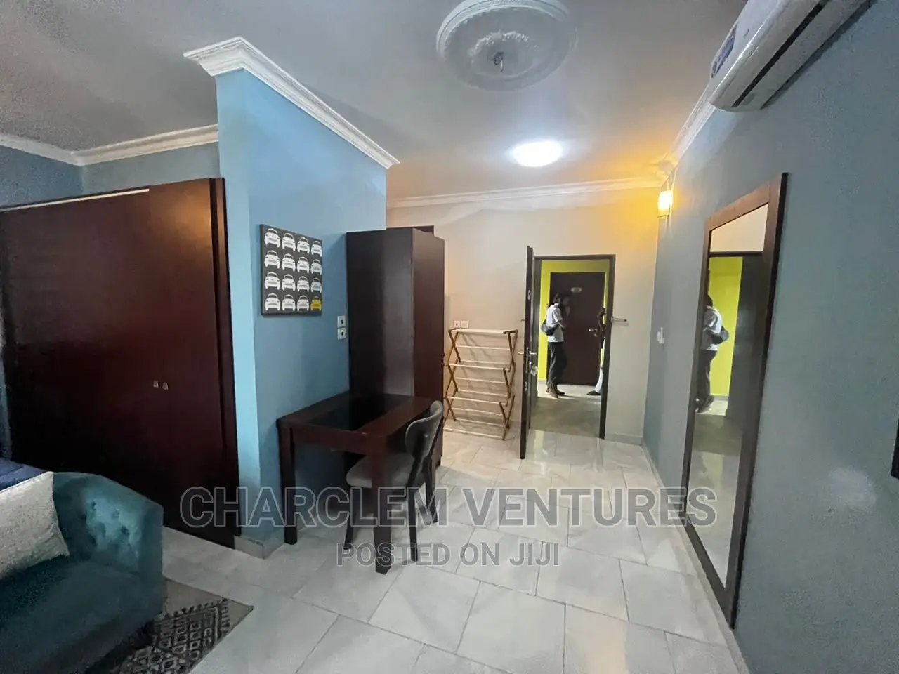 Furnished 1bdrm Apartment in Charclem Ventures, East Legon for rent