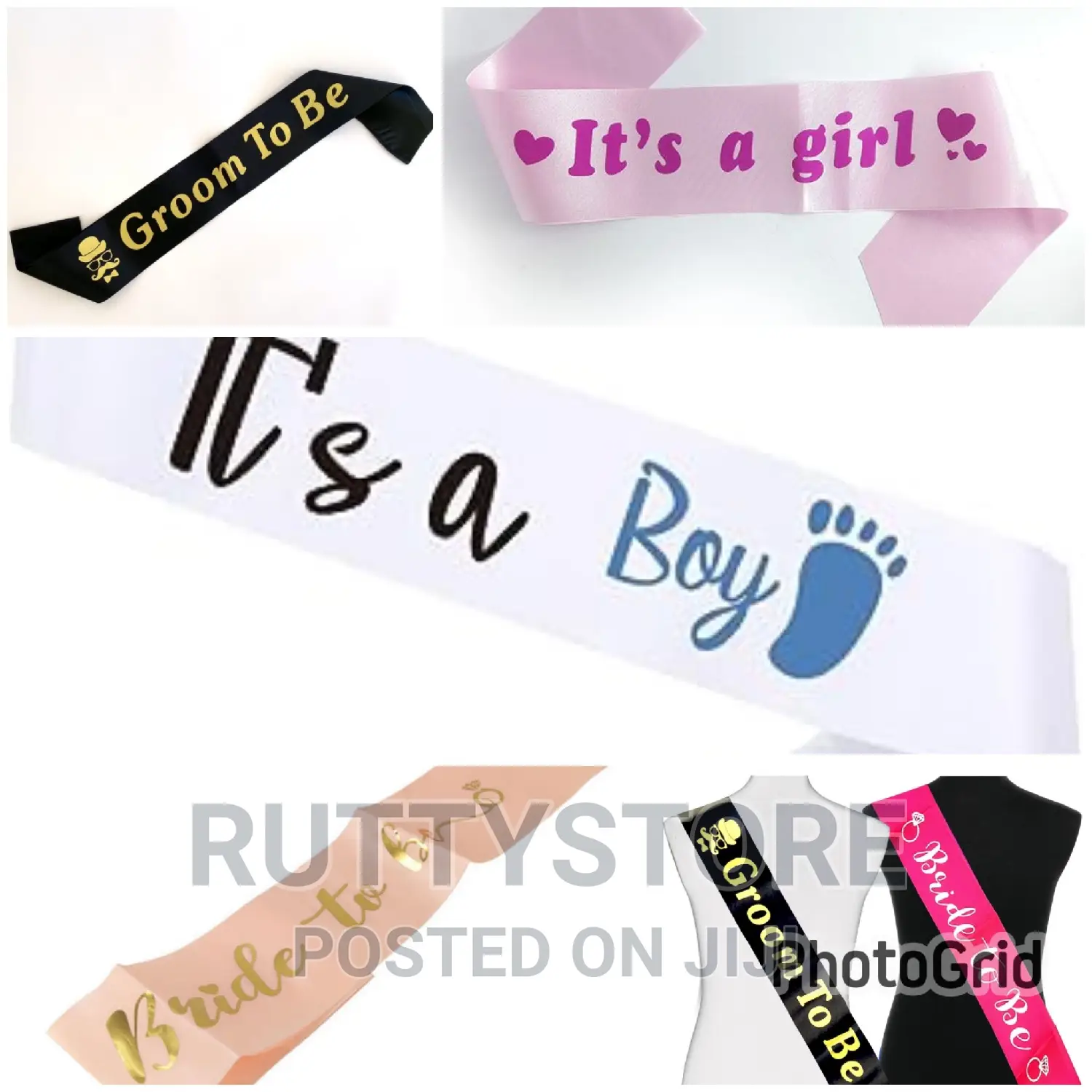 Bridal/Groom Sash