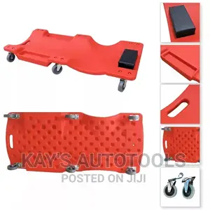 Quality Car Workshop Creeper Board With LED and Storage