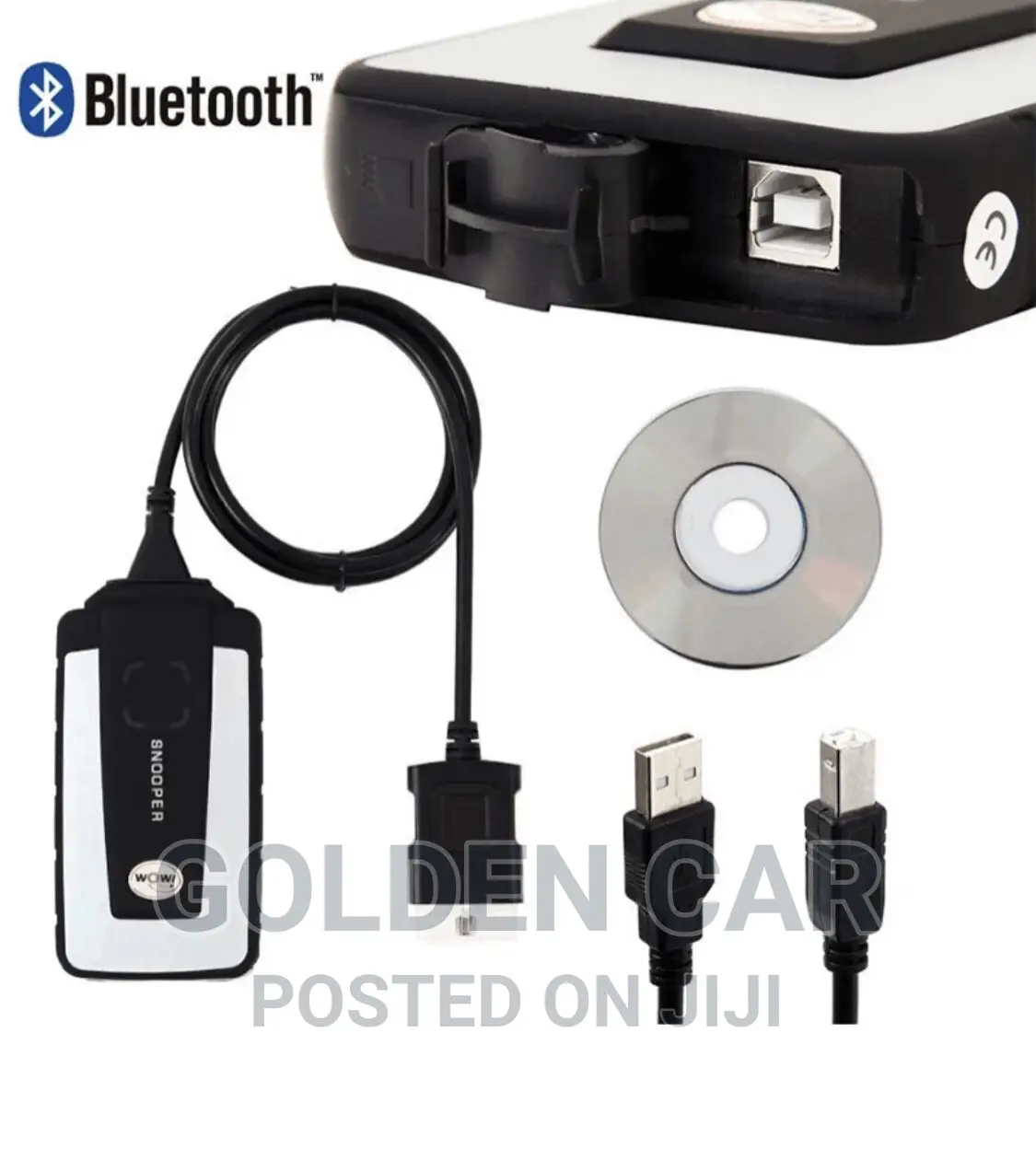WOW Snooper Single Board OBD2 Car Diagnostic Scanner
