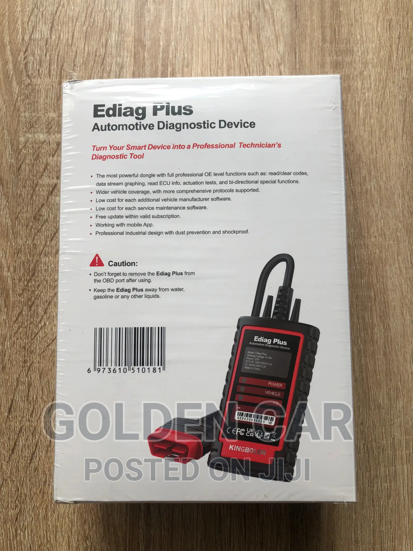 Ediag Plus OBD2 Car Diagnostic Scanner