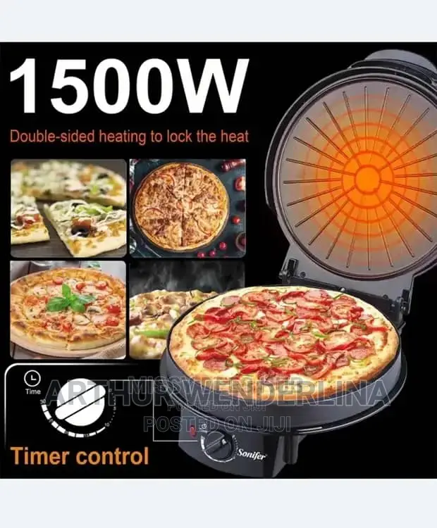 Sonifer Pizza Maker 1500W Electric Pizza Oven SF 6086