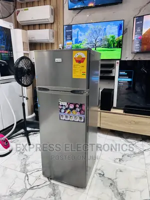 Sleek Durable Pearl Double Door Fridge 205L PF-250