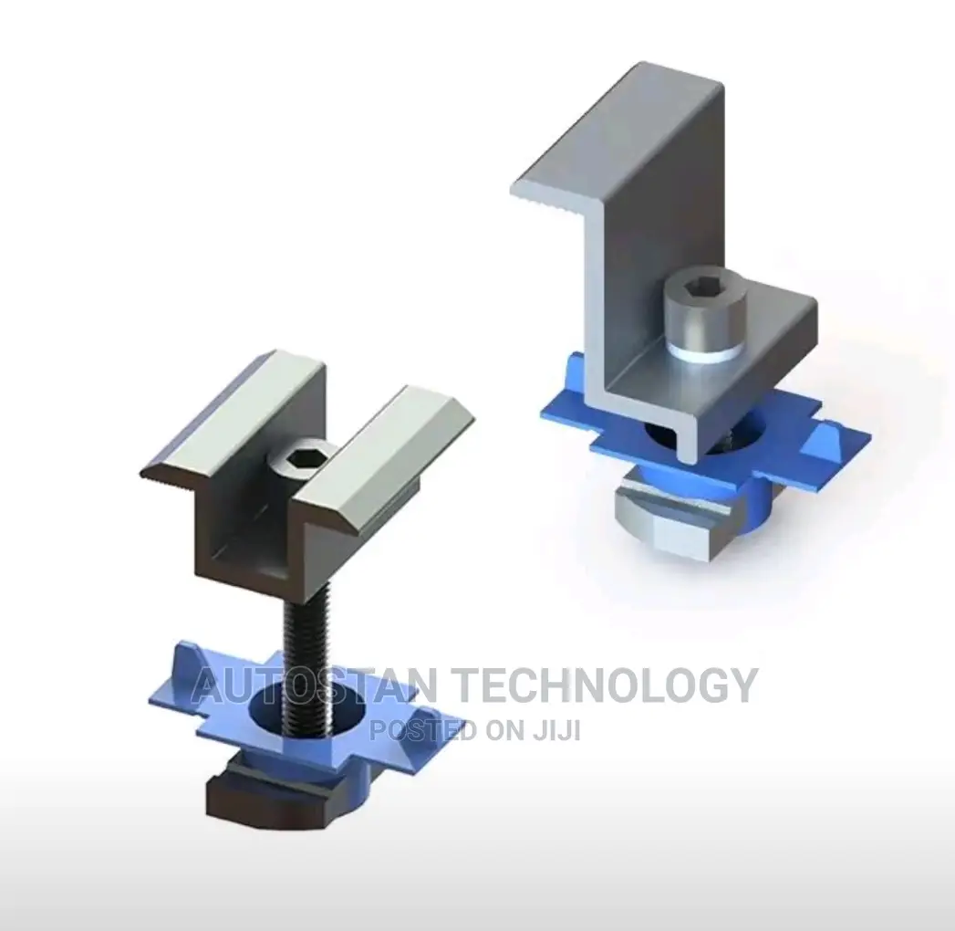Mounting Clamps End Clamps, Middle Clamps and L Feet,