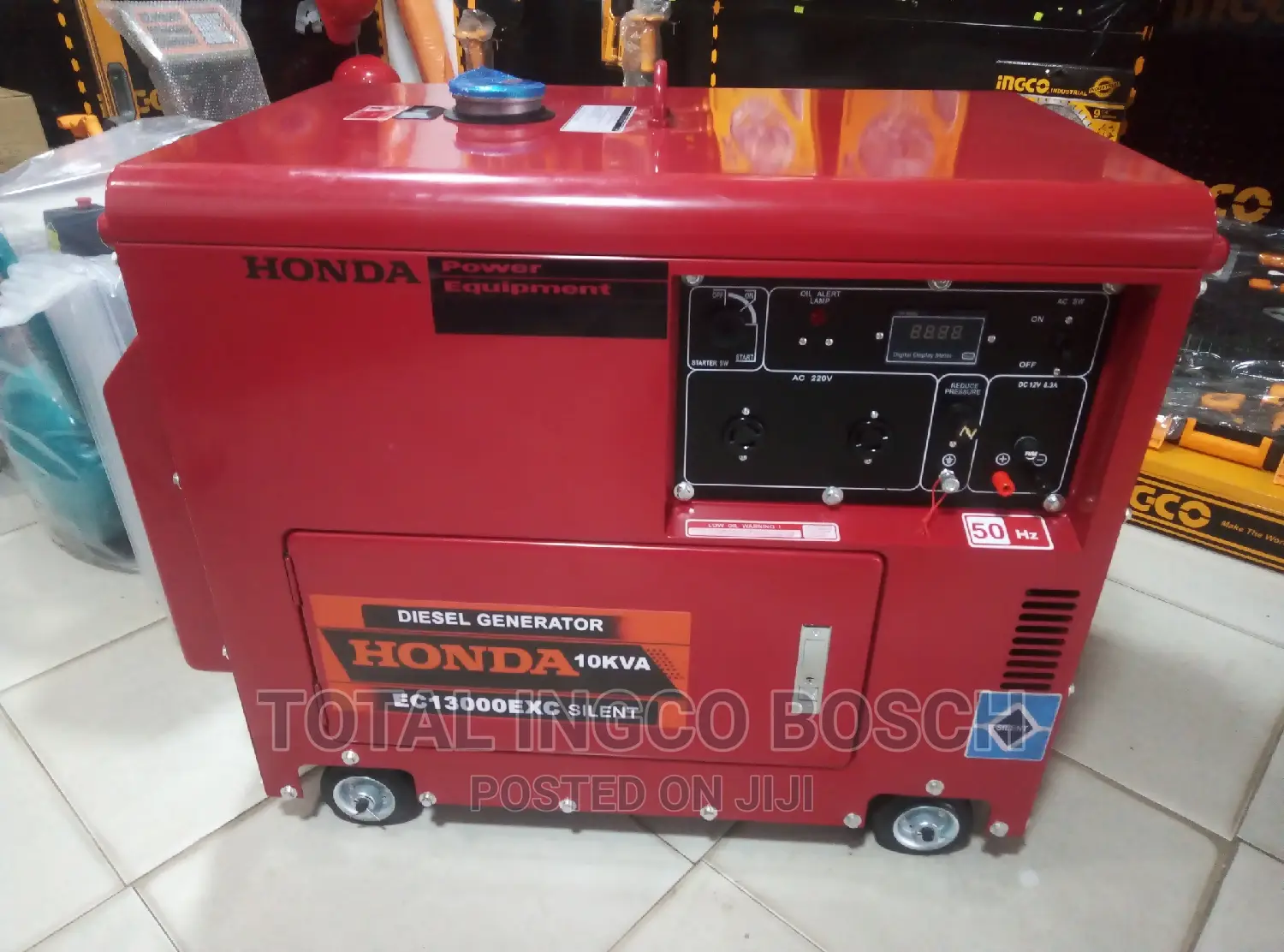 Generator Honda Desiel Key Start Air Cooled Engine