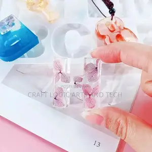 Alphabet Mold For Epoxy Resin Art Letters Silicone Mold