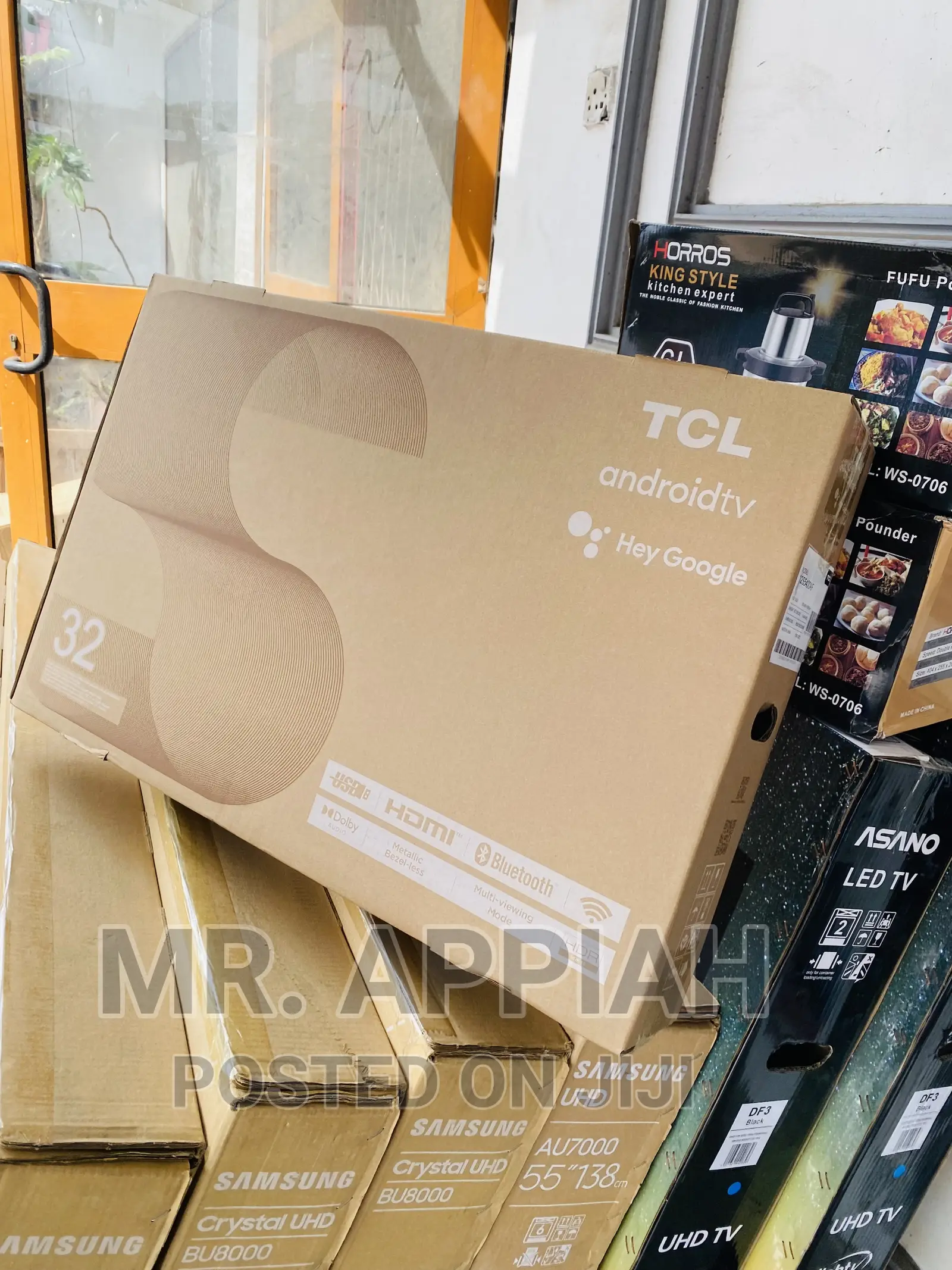 Unique TCL 32 Inch 32S5400 HDR Google Tv(Black) 