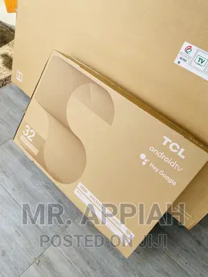 Elegant TCL 32 Inch HDR Google Tv(Black)