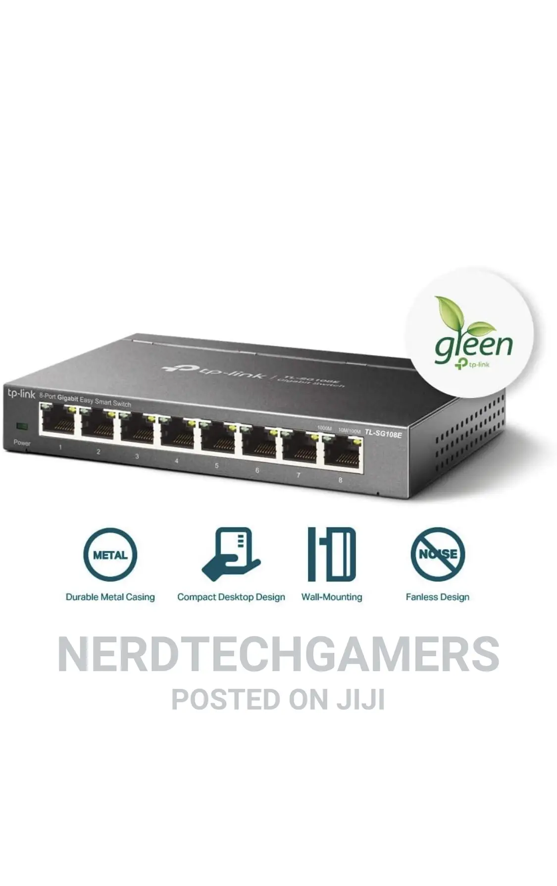 Tp-Link 8-Port Gigabit Ethernet Easy Smart Switch | Unmanage