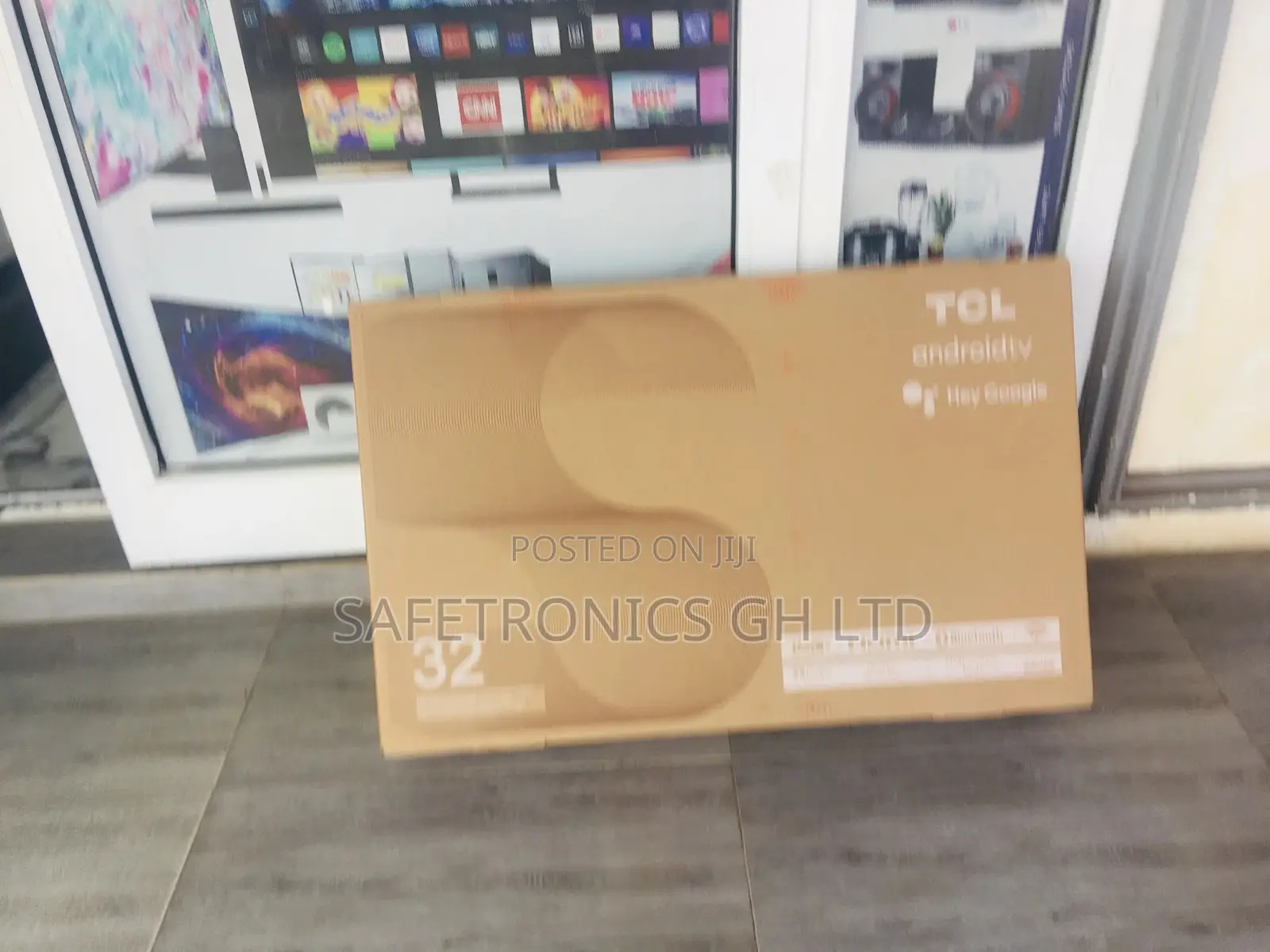 LED Glossy TCL Electric HDR  32 Inches Black Smart Tv